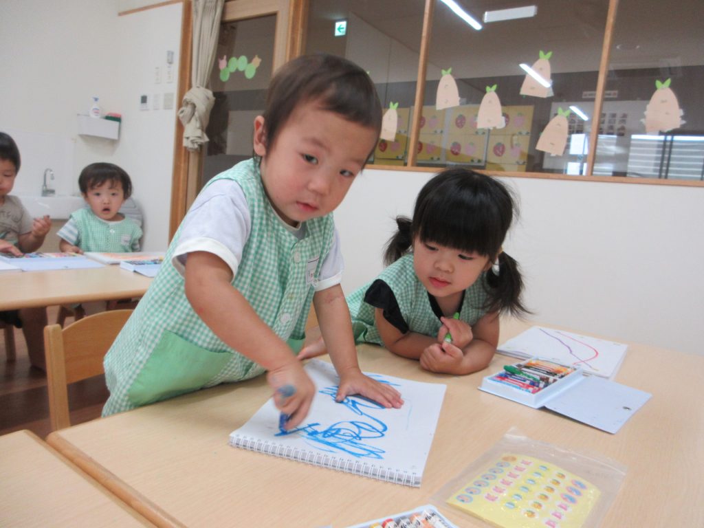 未満児(０・１・２歳児)の様子🍎